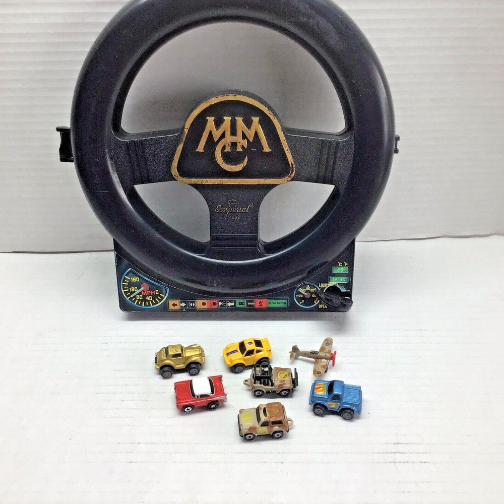 Vintage 1988 Imperial Steering Wheel Case Key 7 Micro Vehicles 57 Chevy Planes
